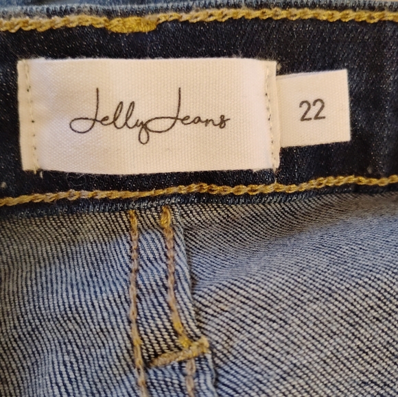 Jelly Jeans Dark Blue Flare Jeans - Picture 3 of 5